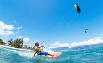 Il kitesurfing caratteristiche 845 0 Sport estremi il kitesurfing